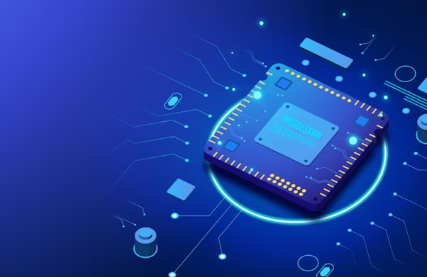 Semiconductor industry processor visual pattern