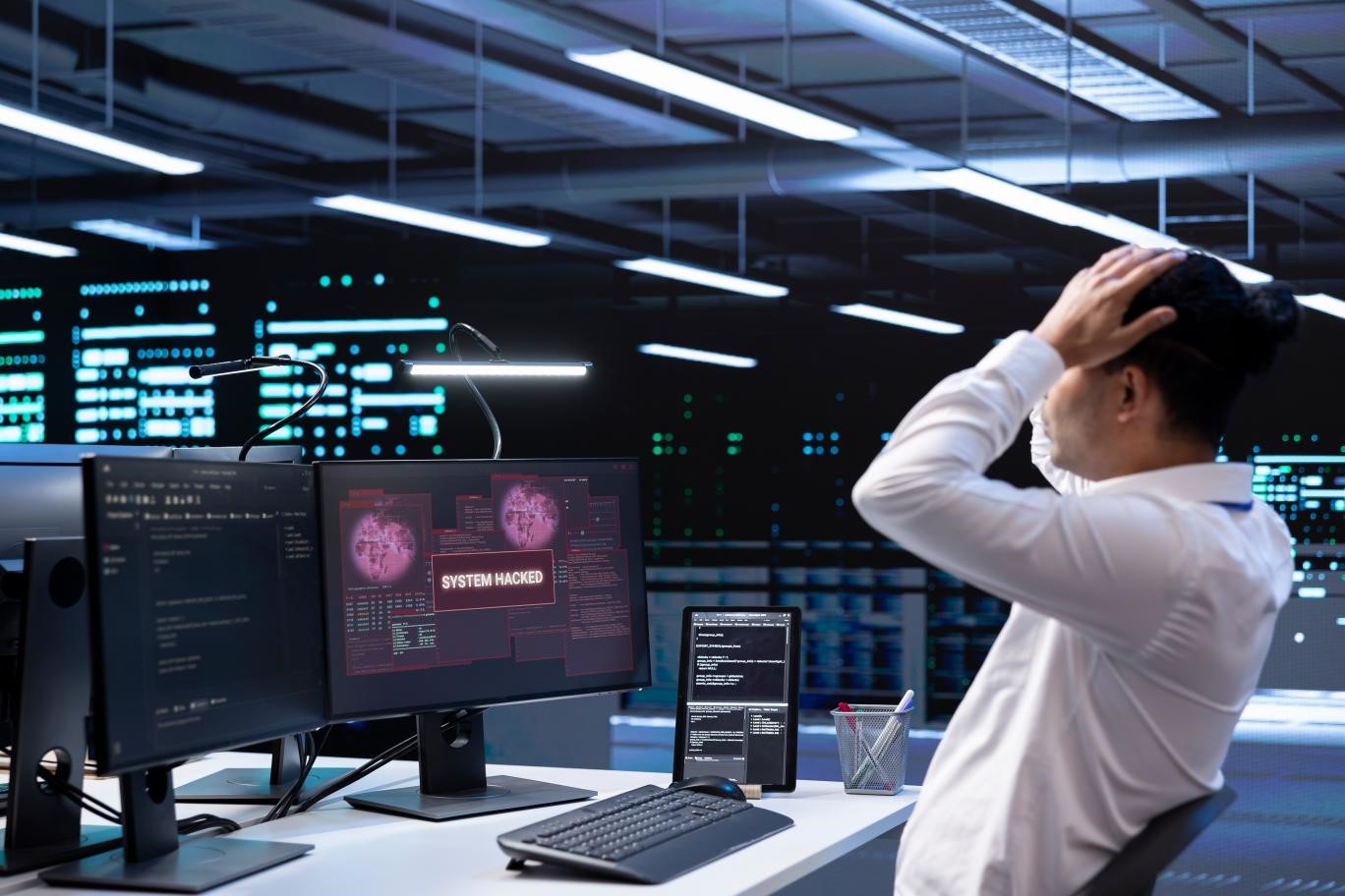 Engineer fixing timing violations in VLSI physical design
