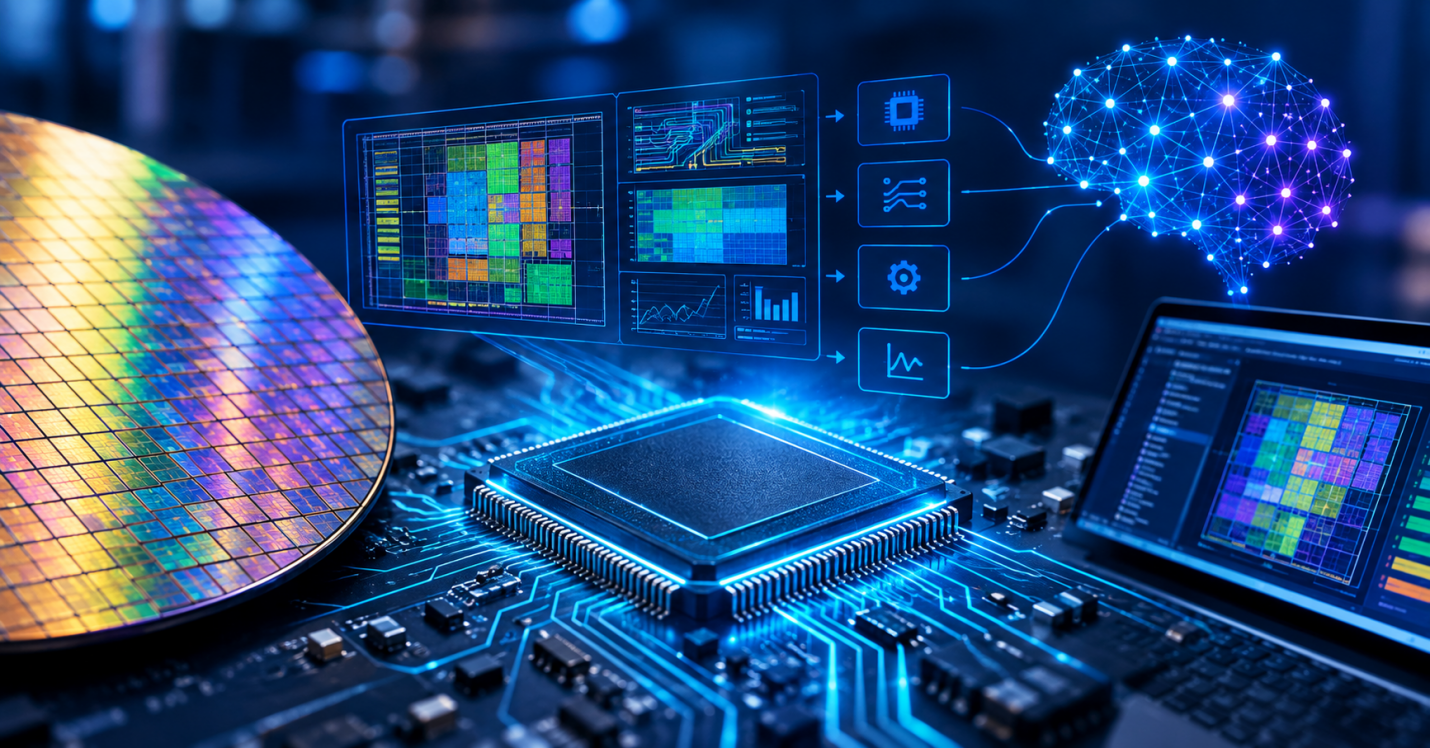 AI-driven physical design for semiconductor and VLSI chip development