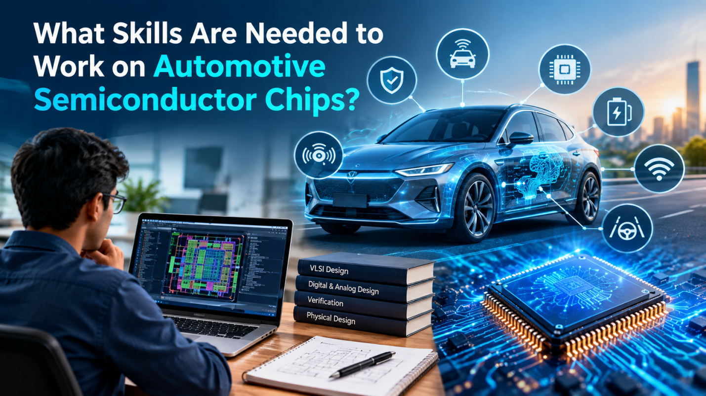 Automotive semiconductor chip design VLSI skills training