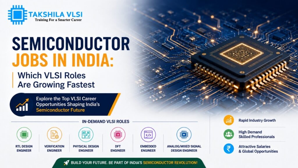 Semiconductor Jobs in India: Which VLSI Roles Are Growing Fastest