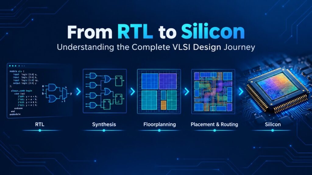 VLSI Design Journey From RTL to Silicon